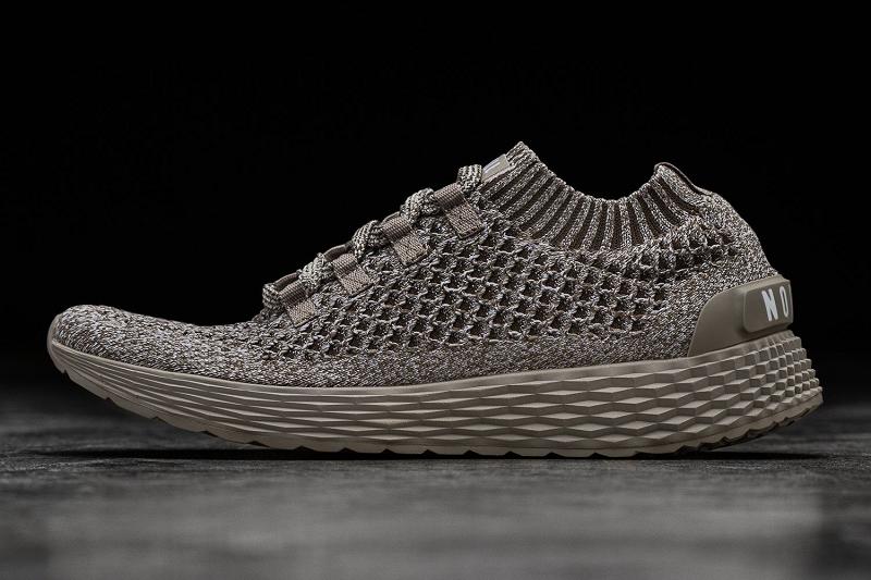 Women's Nobull Clay Knit Running Shoes Dark / Grey | SG S2695G